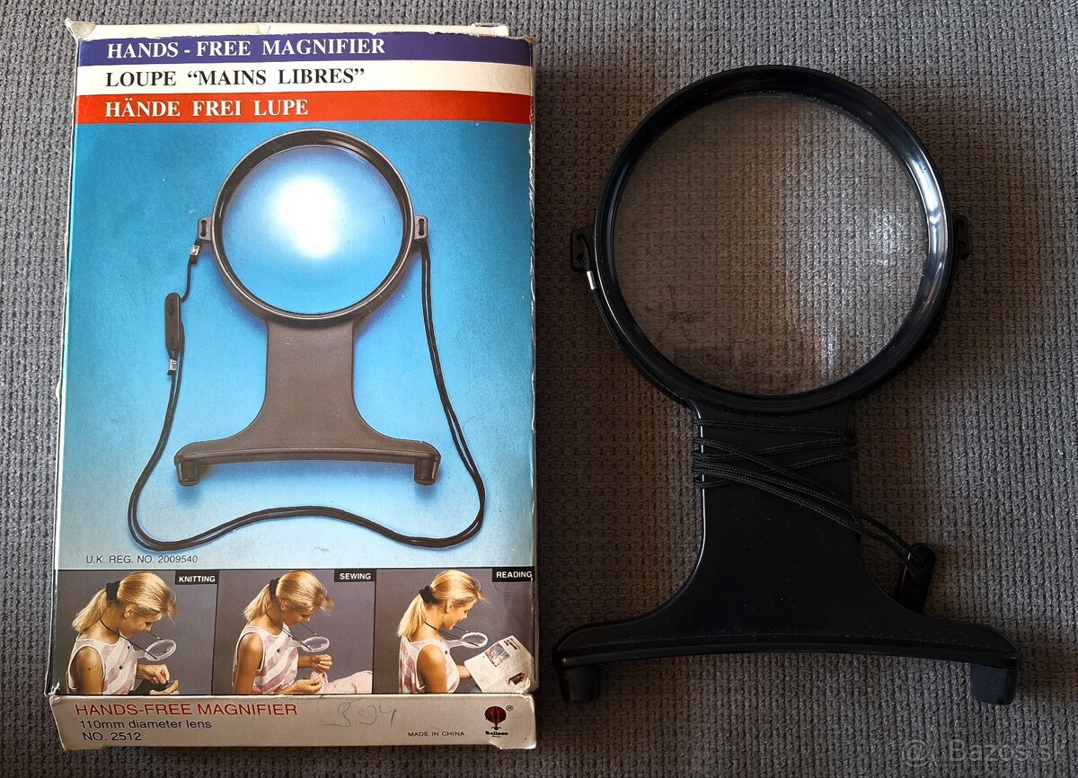 Zväčšovacie sklo / Lupa (handsfree) - 2