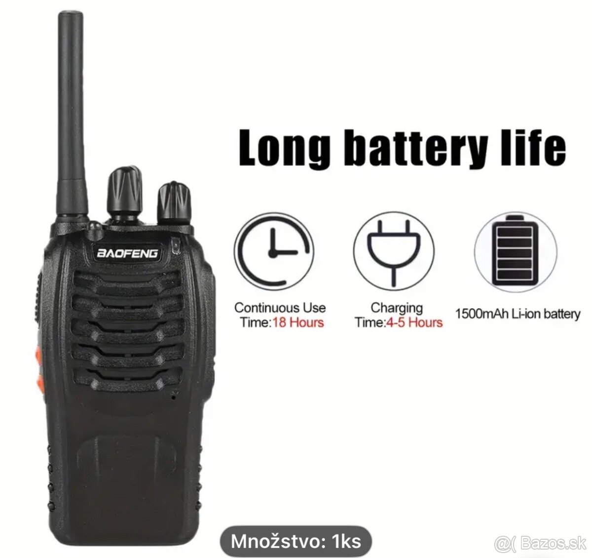 Baofeng BF-88E PMR 446MHz - 2