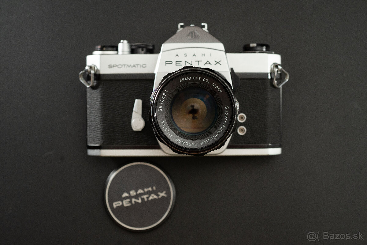 Pentax Spotmatic SP + Super Takumar 55/1.8 - 2