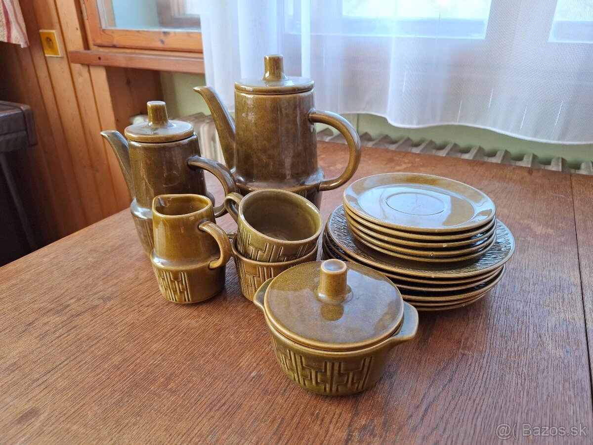 Predám starožitný kávový servis / čajový servis - 2