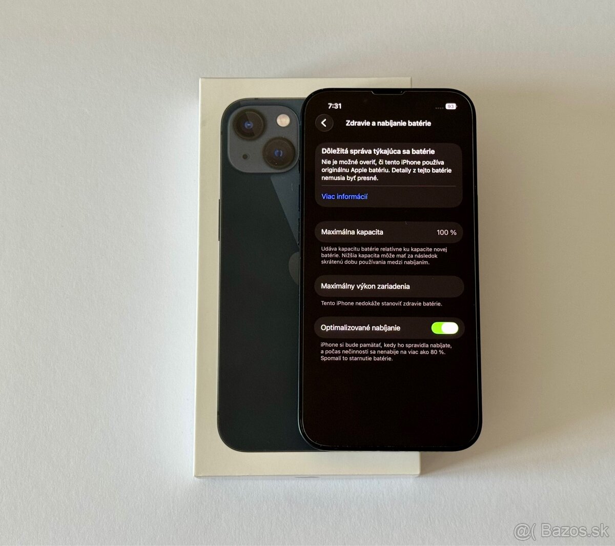 iPhone 13, Midnight, 128GB - 2