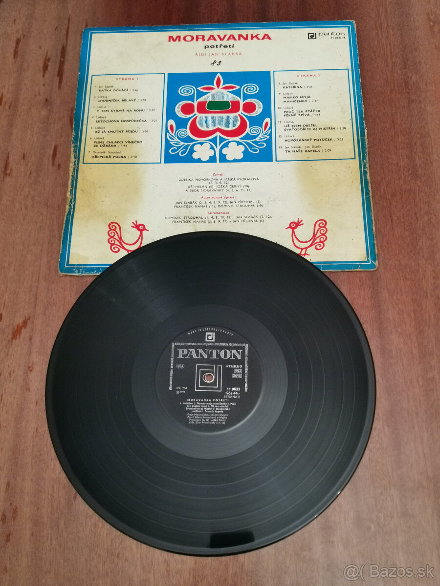 LP platne Ľudovky 1 - 2