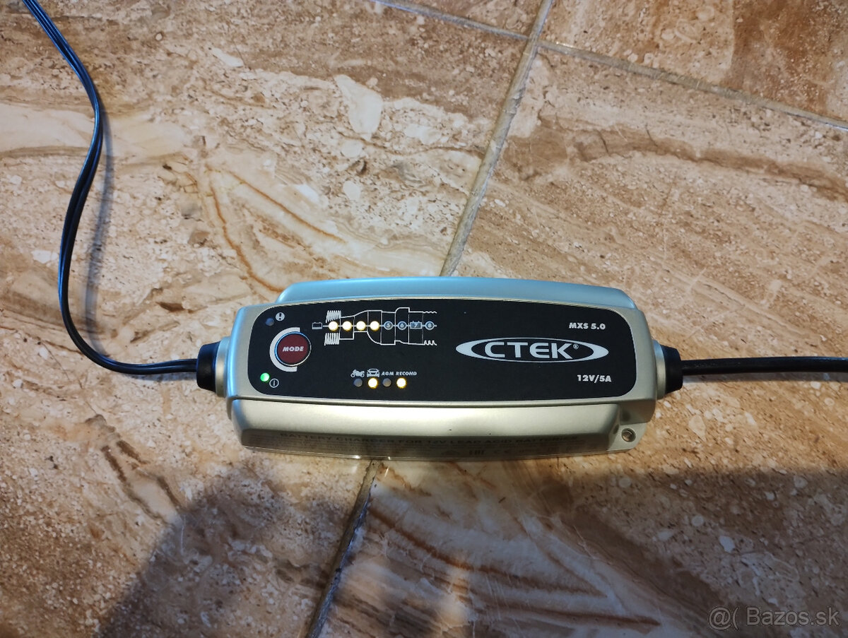 CTEK MXS 5.0 Nabíjačka 12V s teplotným čidlom/nové - 2