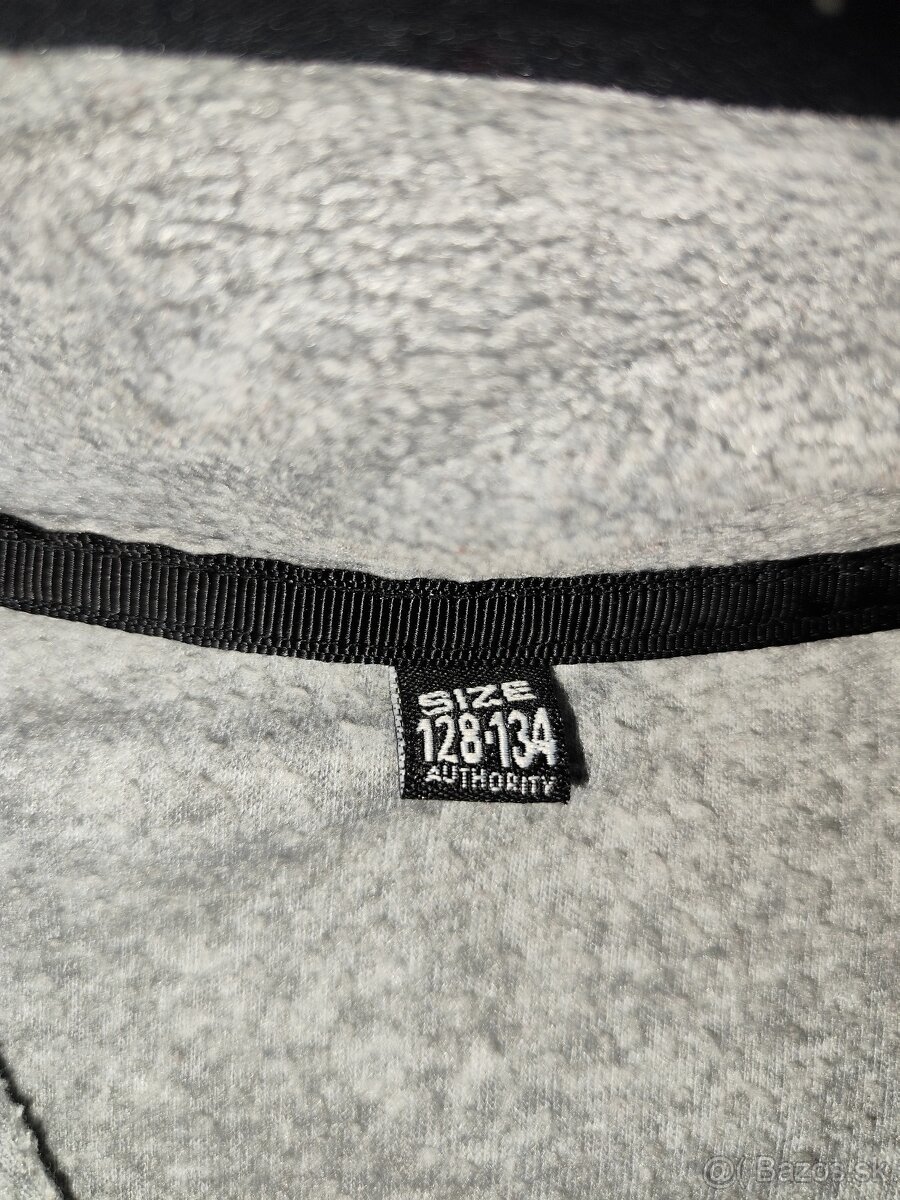 Flísová bunda veľkosť 128-134 softshellová detská bunda 134 - 2