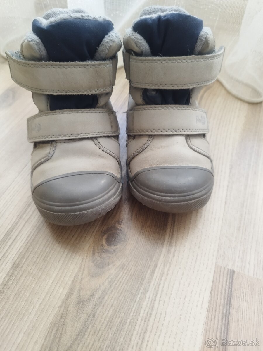 Detské zimné barefoot topánky veľ. 25 - 2