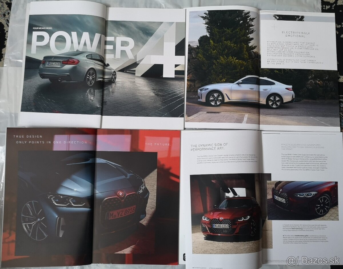 💙🚘 Predám Katalógy BMW 4 G22,G26 M440i,G26 M50,F32,F33,F36 - 2