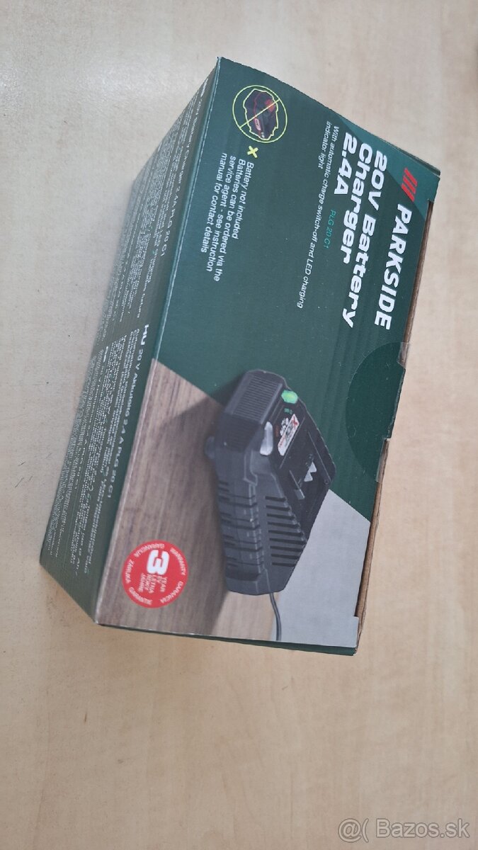 Parkside nabíjačka 2,4A - 2