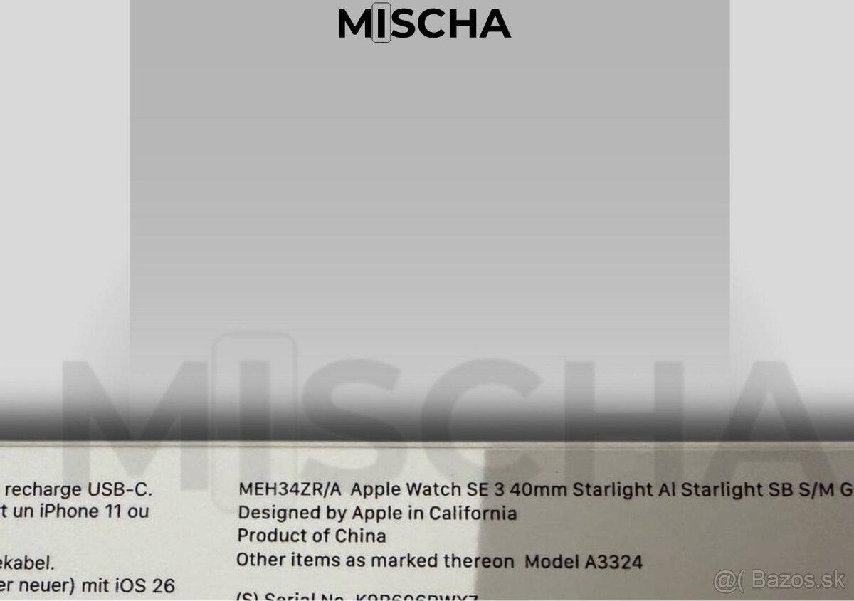 Apple Watch SE 3 40mm Gps Starlight S/M - 2