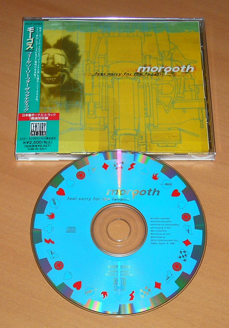 MORGOTH - "Feel Sorry For The Fanatic" JAPAN - 2