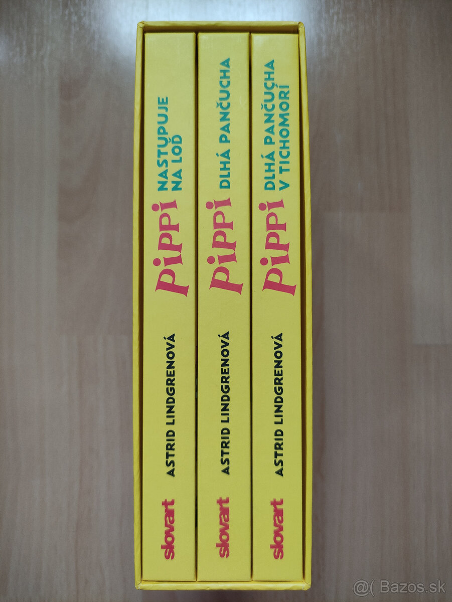 Sada kníh - Pippi dlhá pančucha - 2