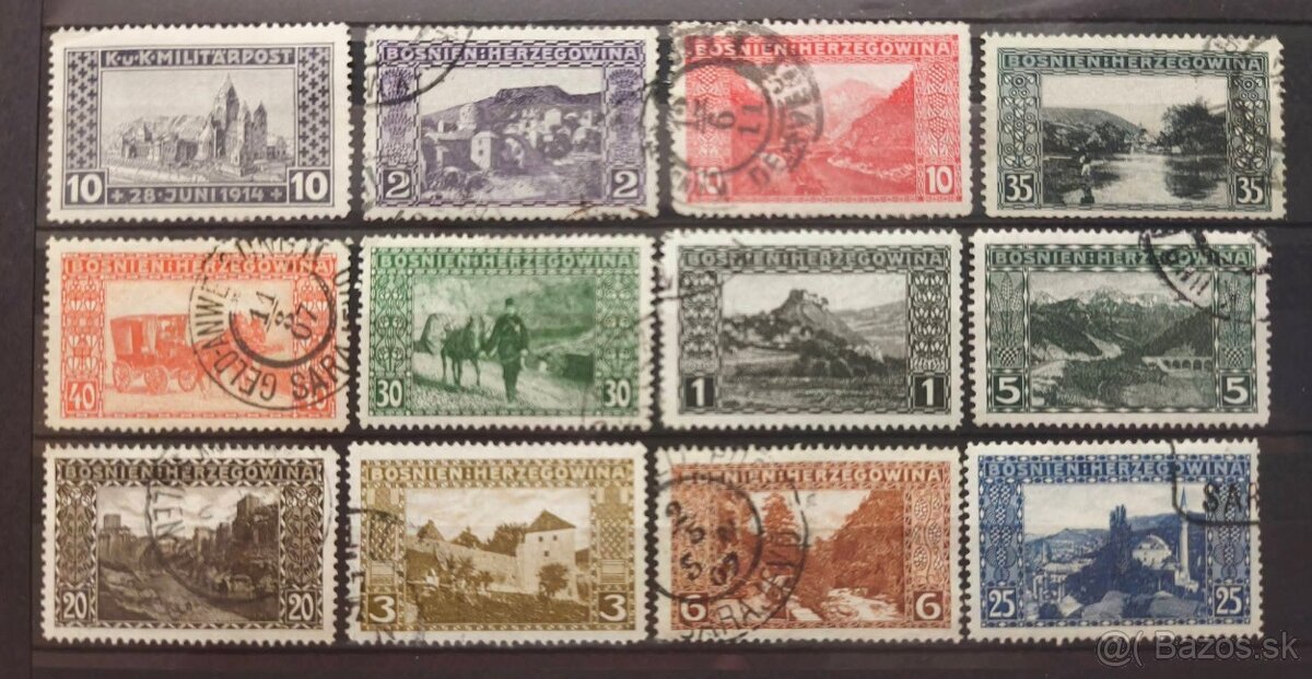 Známky Bosna - 2
