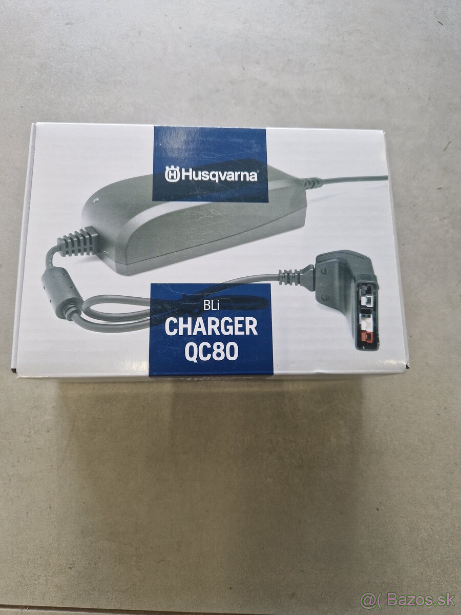 Nabíjačku husqvarna QC80 - 2