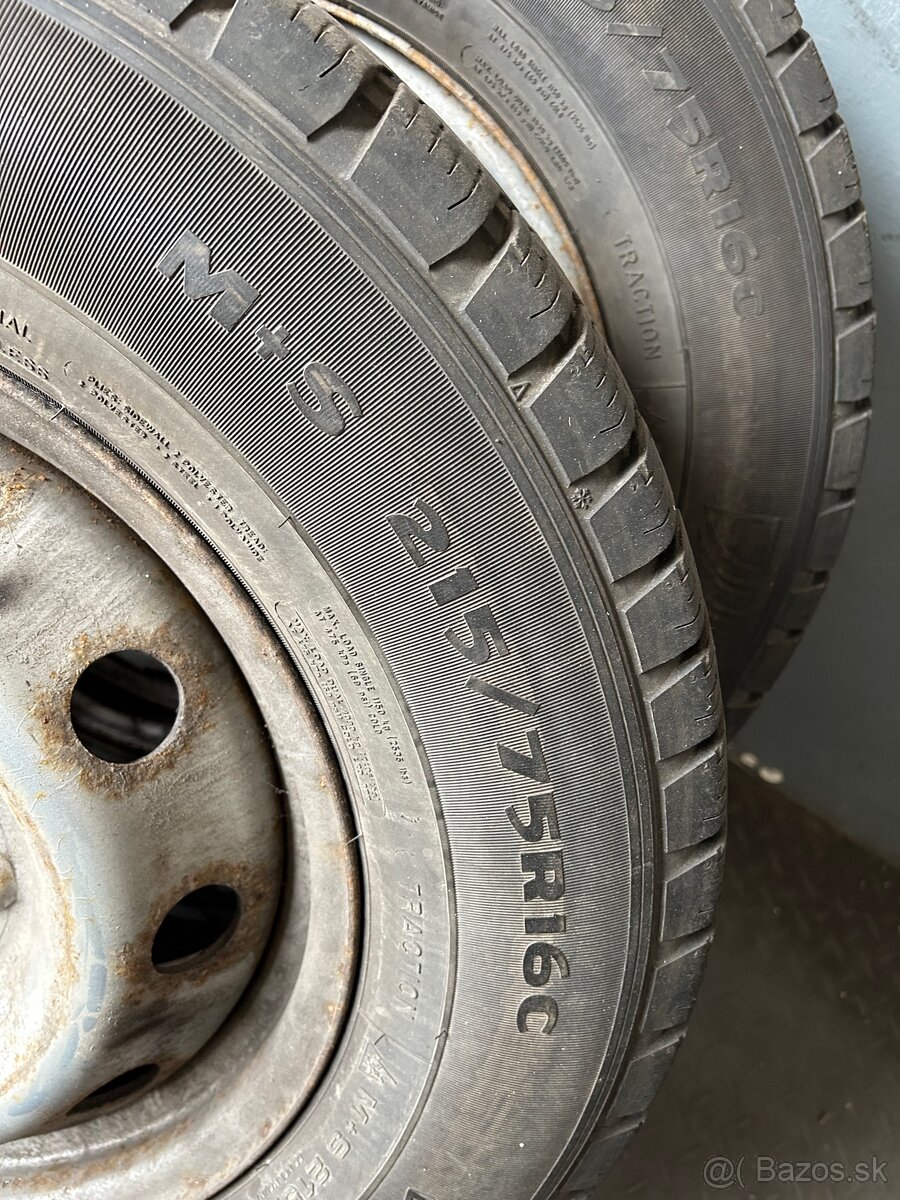 Disky+Pneu 215/75 R16 C - 2