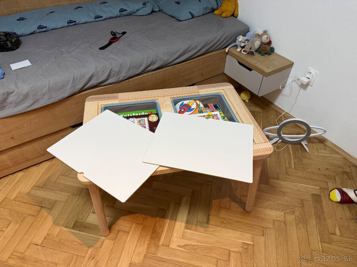 detsky stol s uloznymi boxami - 2