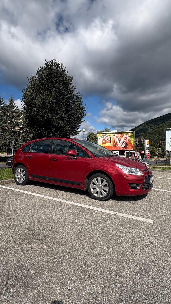 Citroen C4, 1.6 benzín, 2009 manual červená metalíza - 2