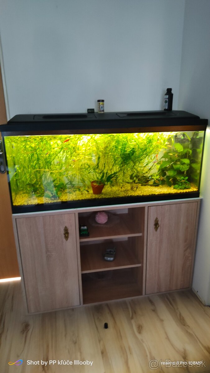 Predám akvárim 200L z komplet zariadením - 2