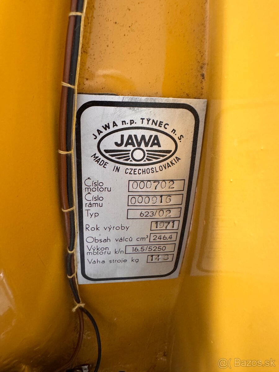 Jawa 250 Bizon 623/02, Olimaster - 2