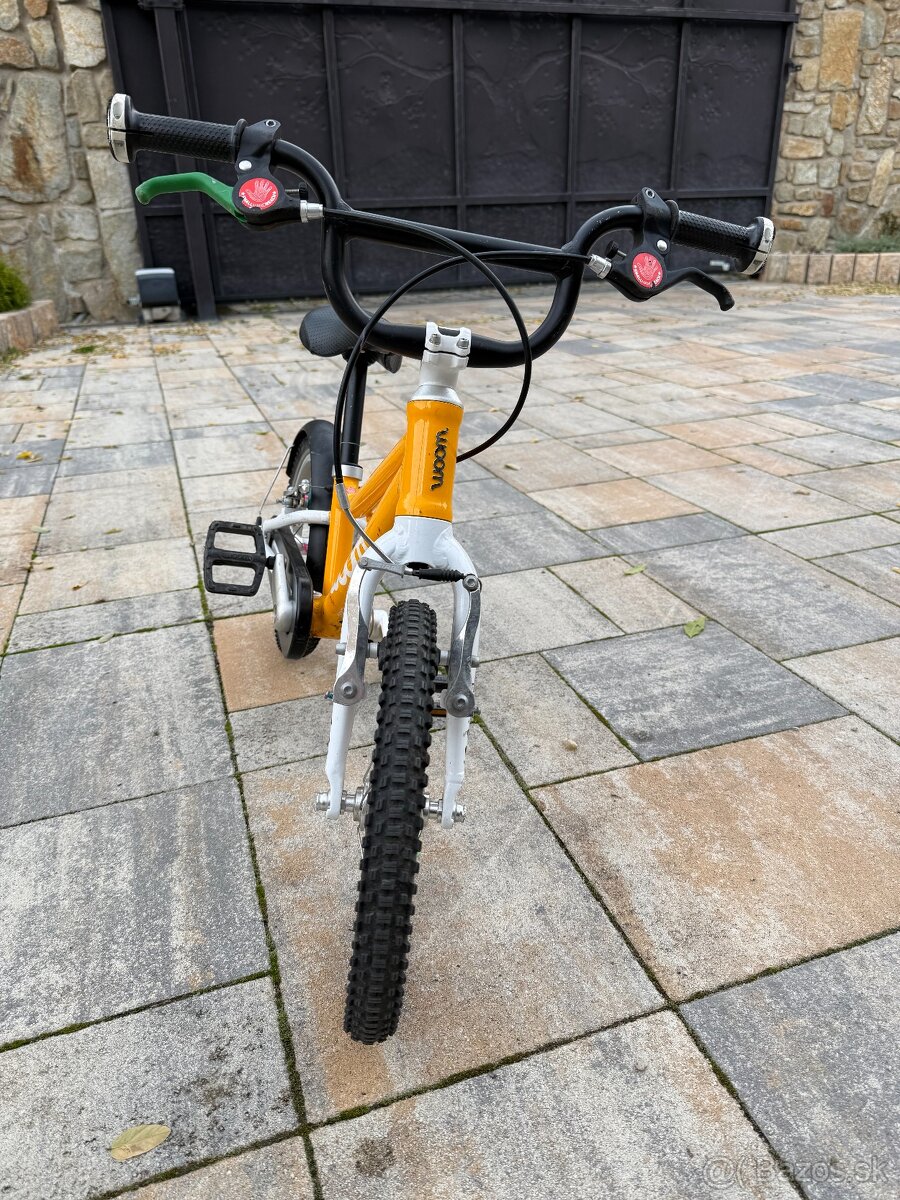 Detský bicykel Woom 2 GO Vibrant Yellow - 2