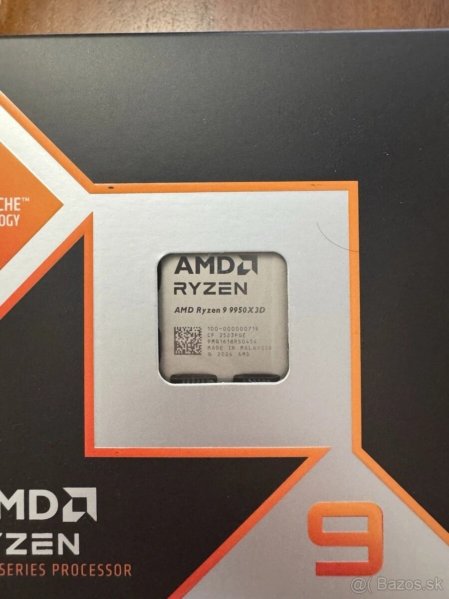 AMD Ryzen 9 9950X3D - 16jádrový procesor - 2