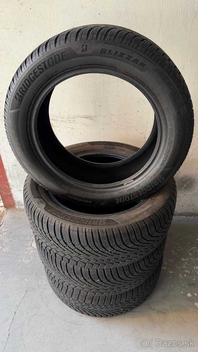 225/55 r17 zimné pneumatiky - 2