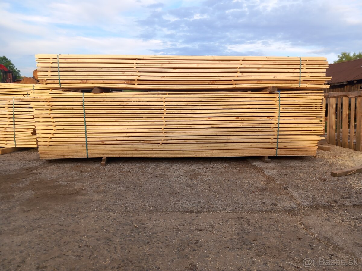 Predaj stavebného reziva, krovy. - 2