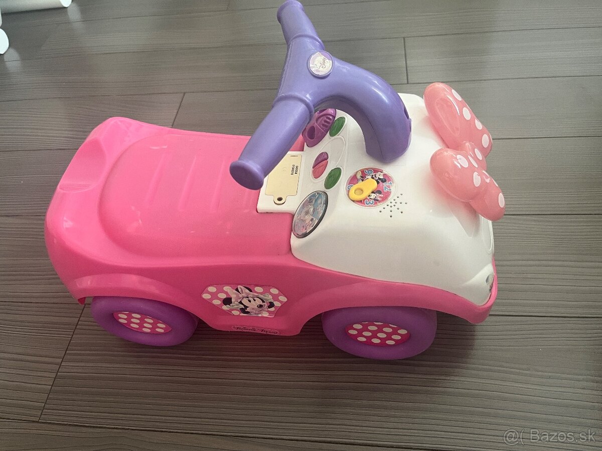 Odrážadlo autíčko Minnie - 2
