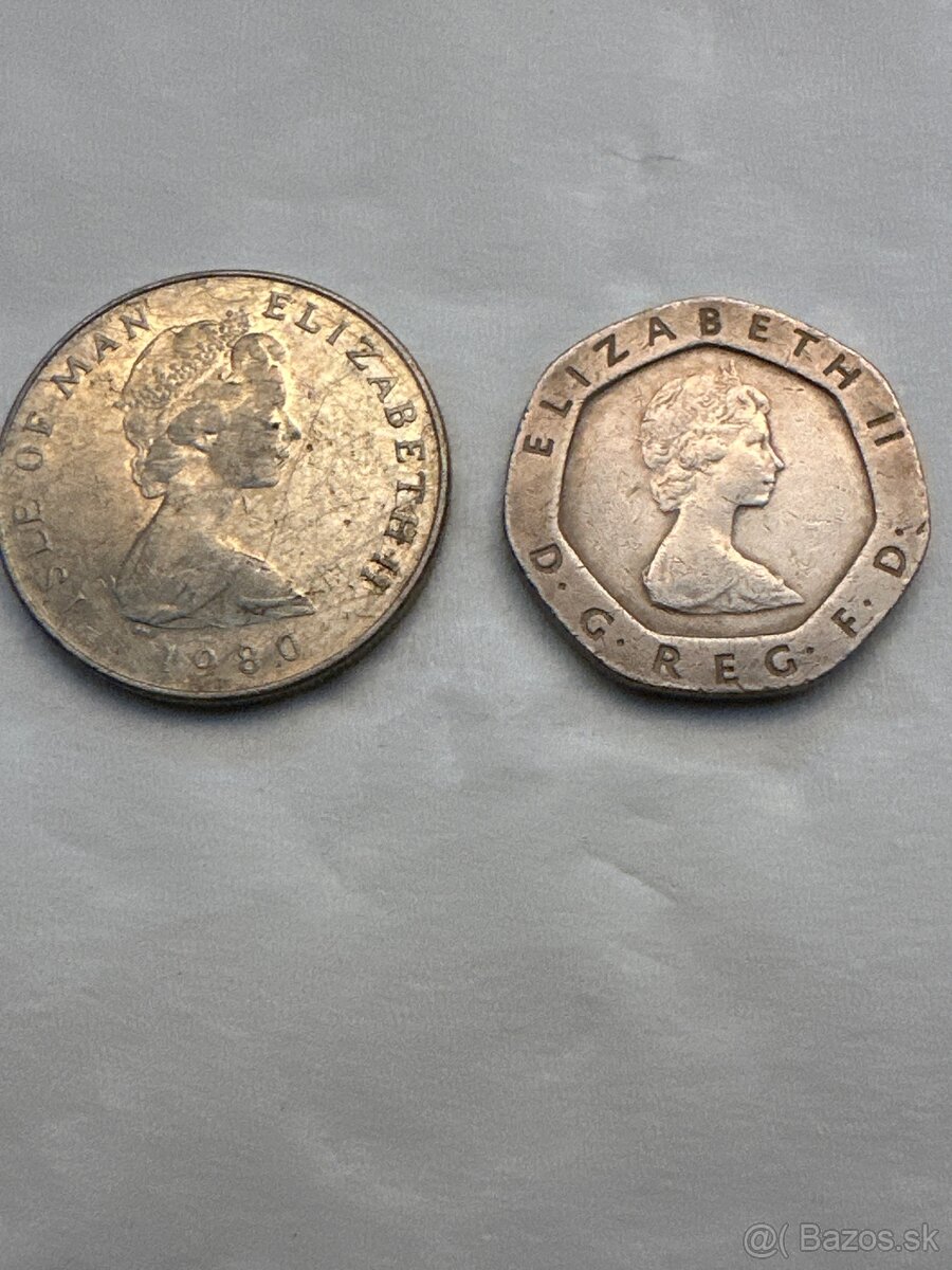 Mince Veľká Británia - 2