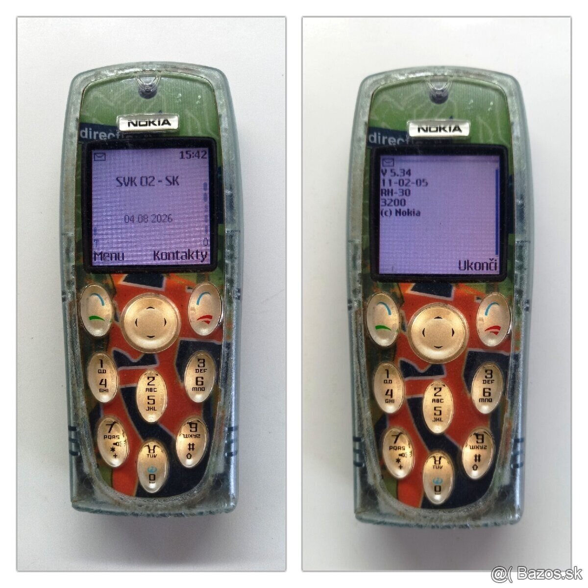 NOKIA 3200 Old Retro Klasika Top Stav - 2
