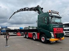 9836 Volvo FH 500 - 8x4 – Tahač + HR-Fassi 1350 + Fly-Jib –