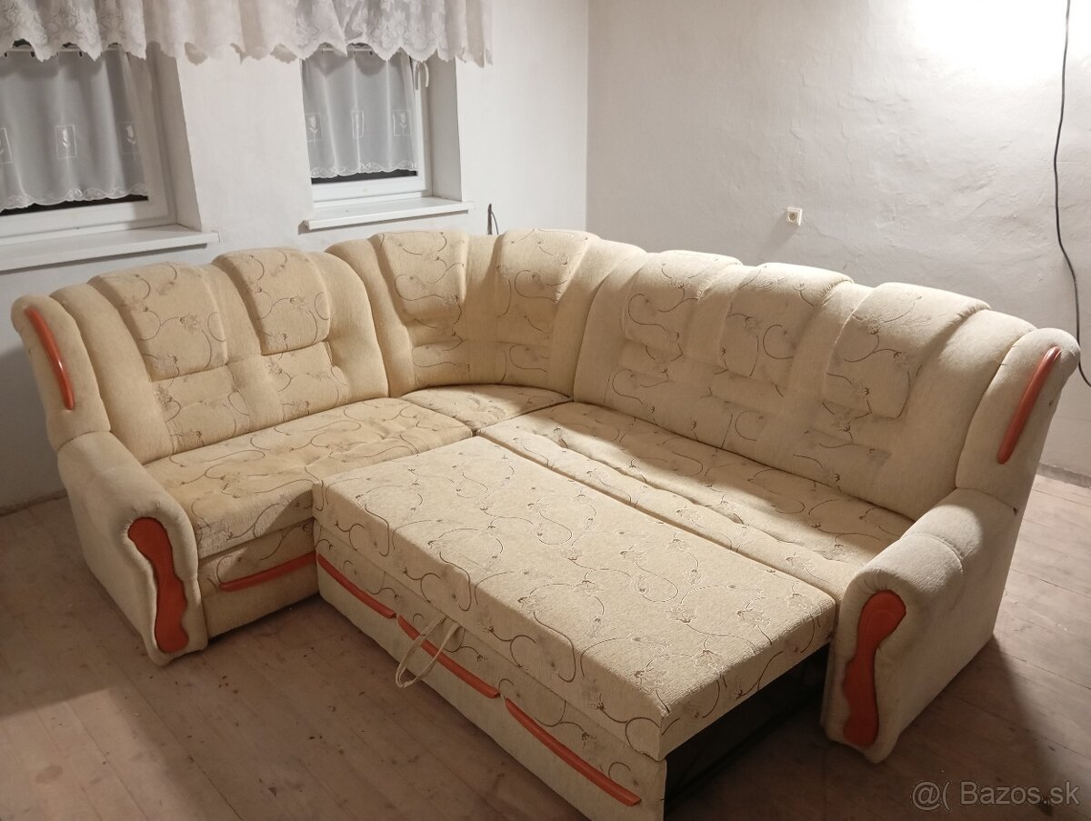 Predám rozkladací rohový gauč - 2