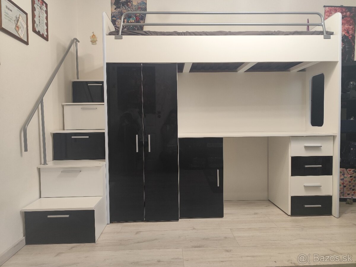Detská zostava s posteľou - 2