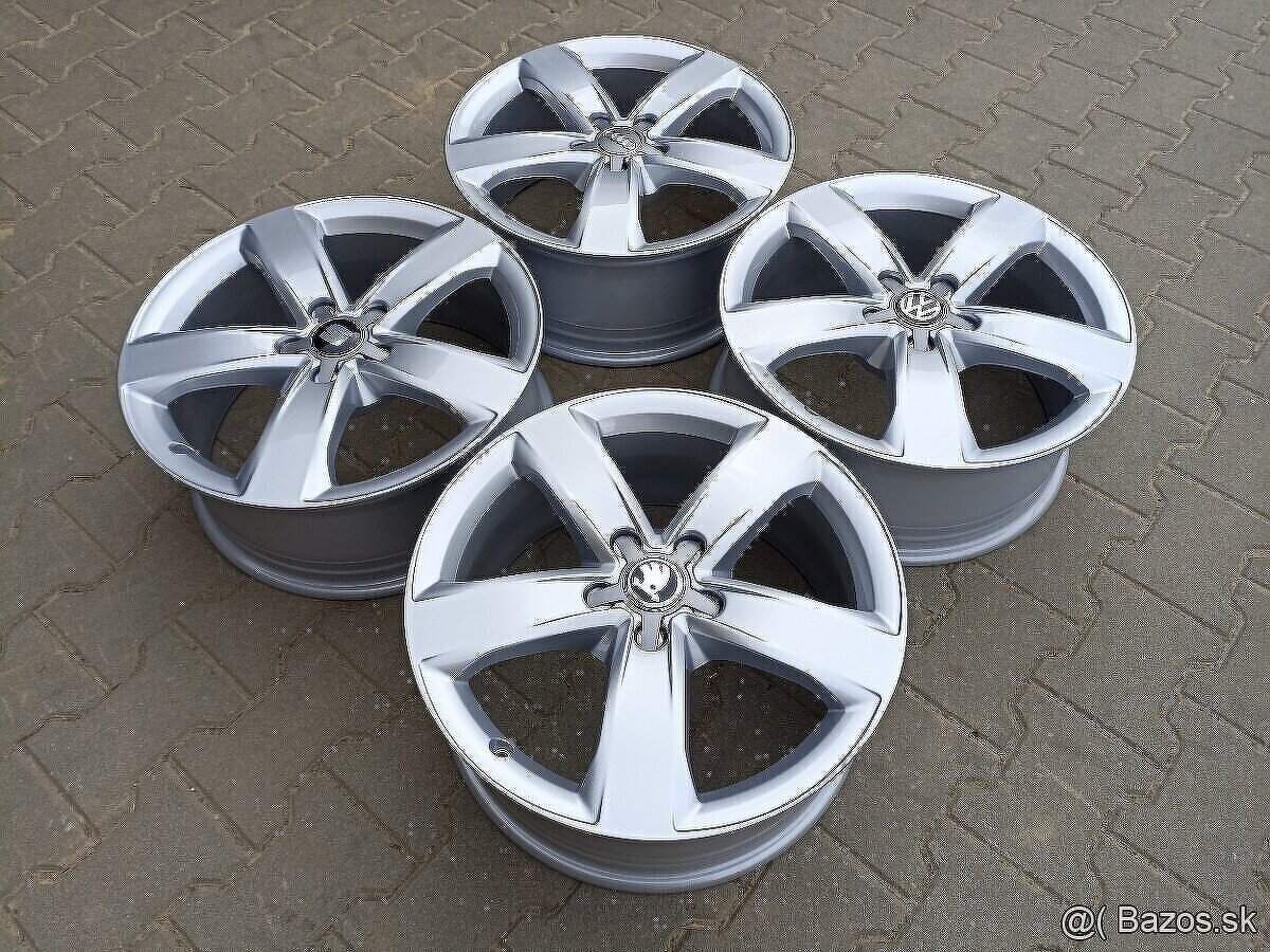 Originálne disky Audi, VW, Škoda, Seat 5x112 R18 ET37 - 2