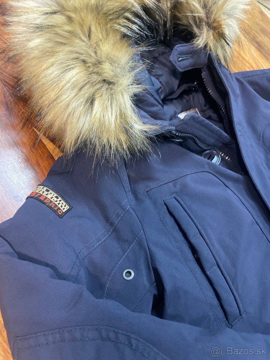 Napapijri modra zimna bunda vel 10/140 - 2