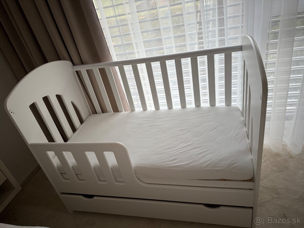 Detska postielka 2v1 - 2