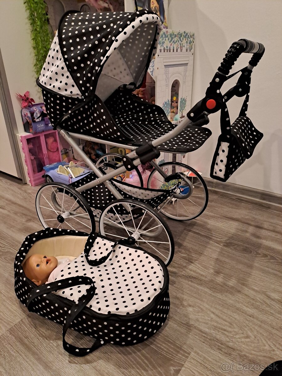Retro kočiarik pre dievčatko - 2