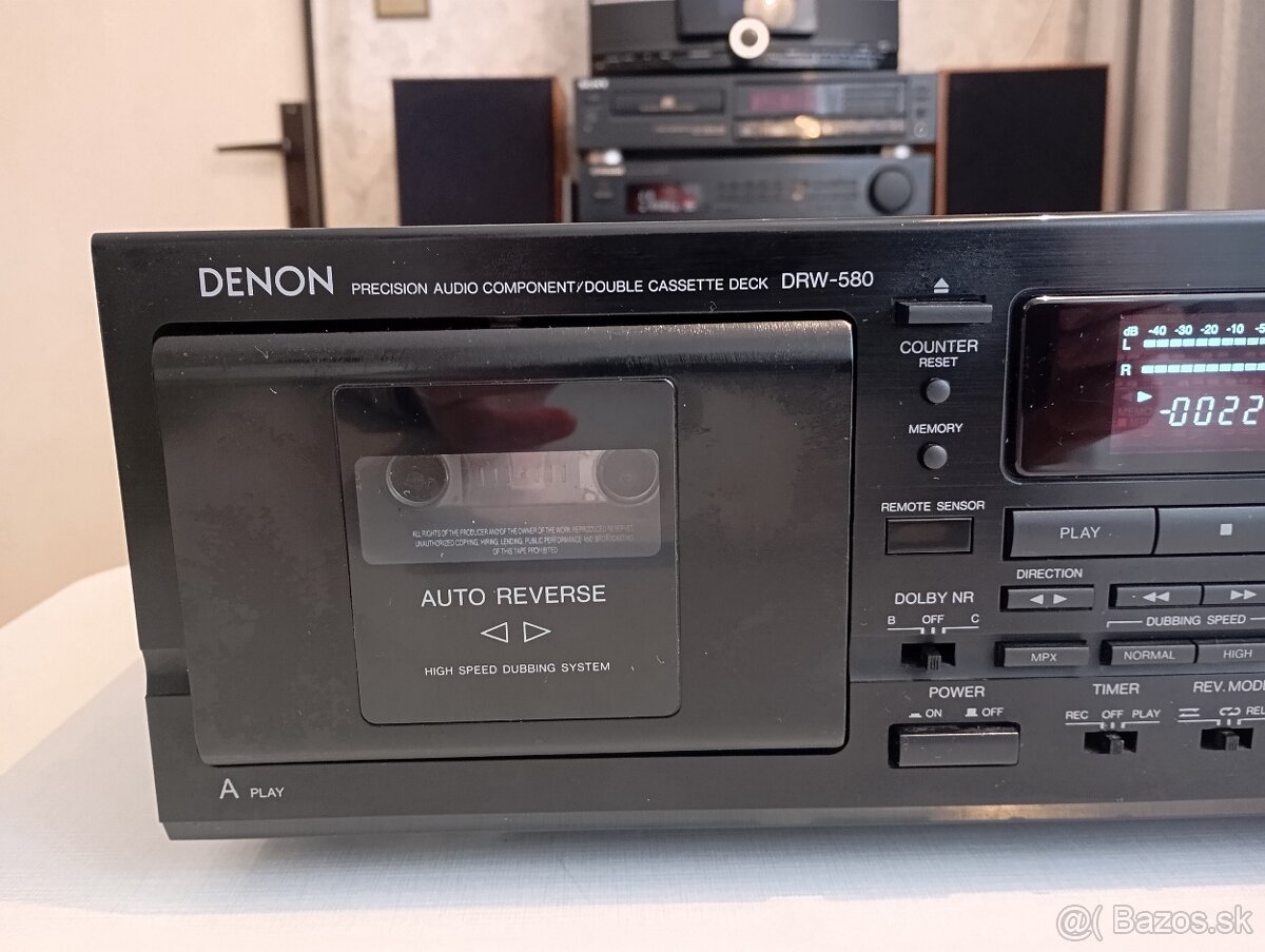 tape deck DENON DRW-580 - 2