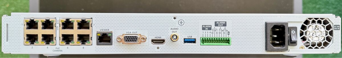 Predám Samsung XRN-810S-1TB 8 Video Recorder - 2