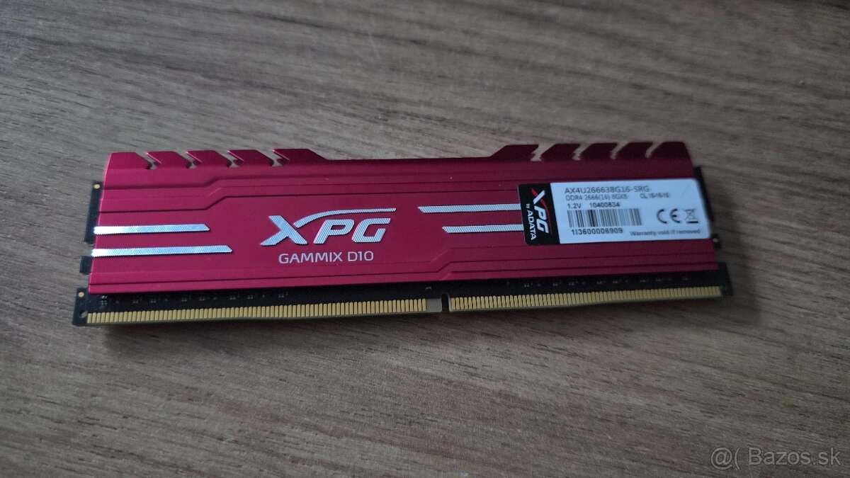 RAM ADATA XPG 2666 MHz 8GB - 2