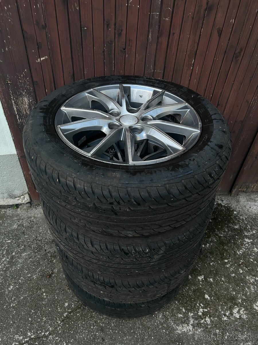 R16 5x114,3 Disky + Letné pneu - 2