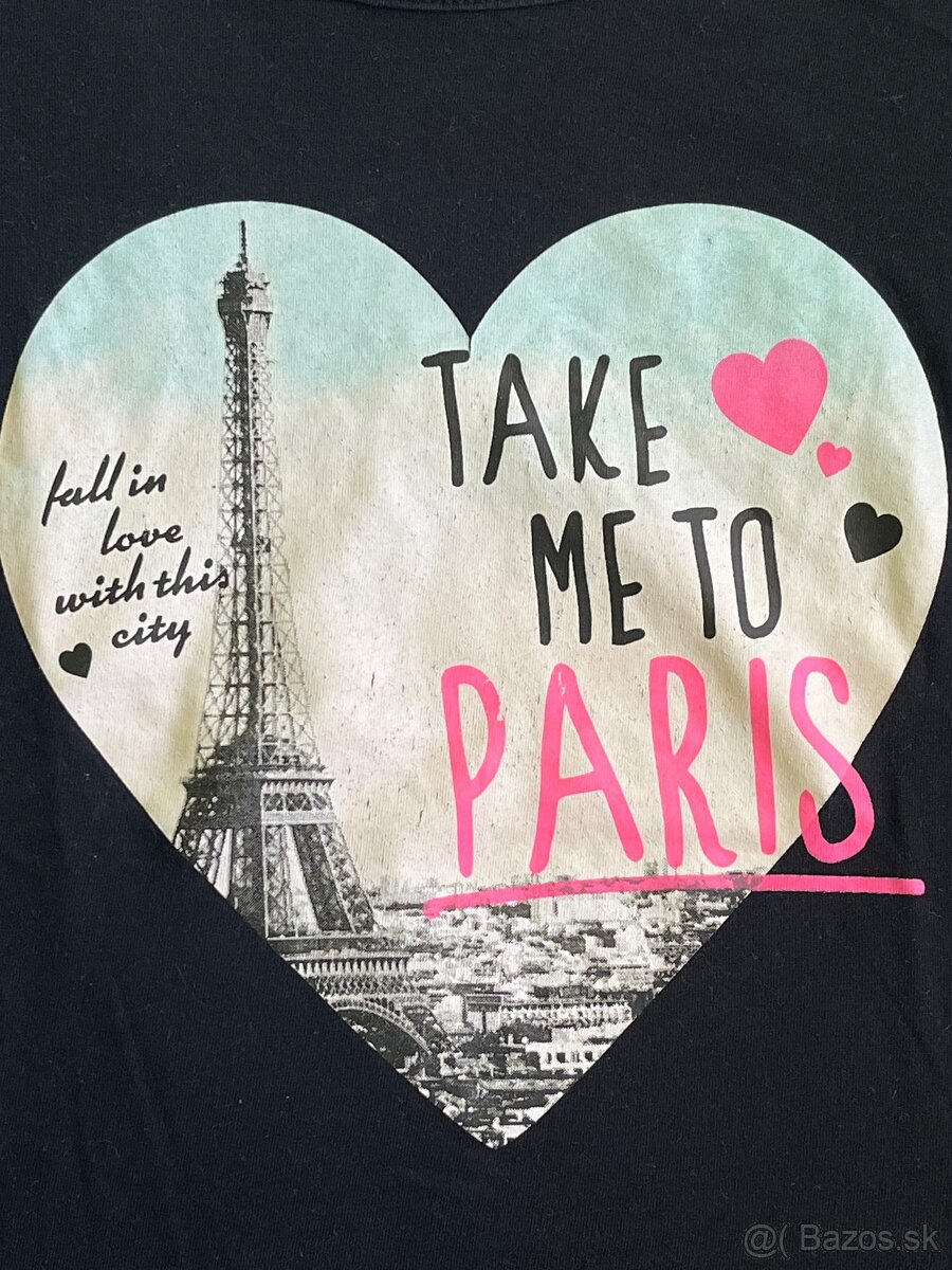 Dievcenske tricko Paris - 2