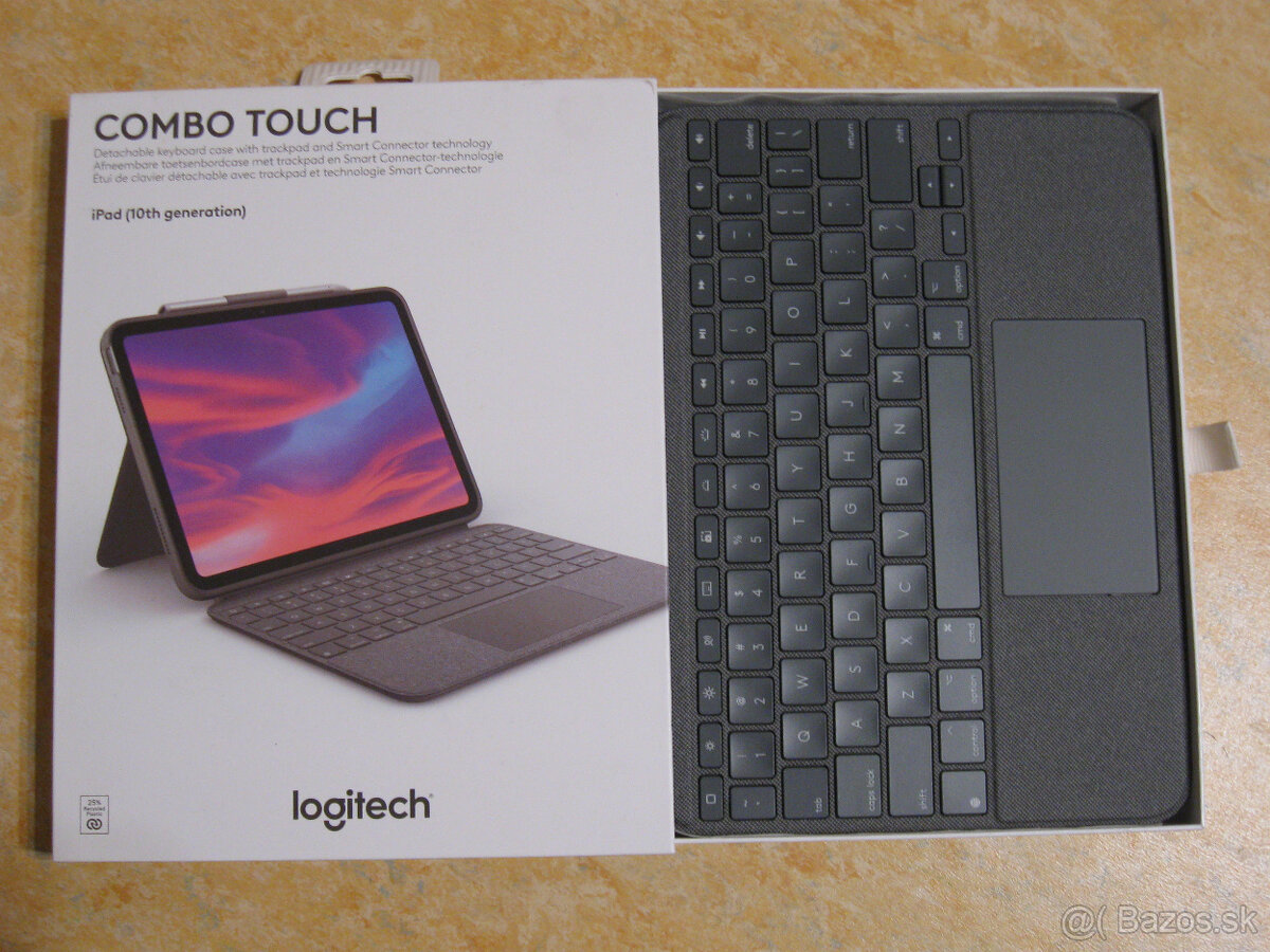 Klavesnica Logitech Combo Touch na iPad 10.9 (10. Gen) – US - 2