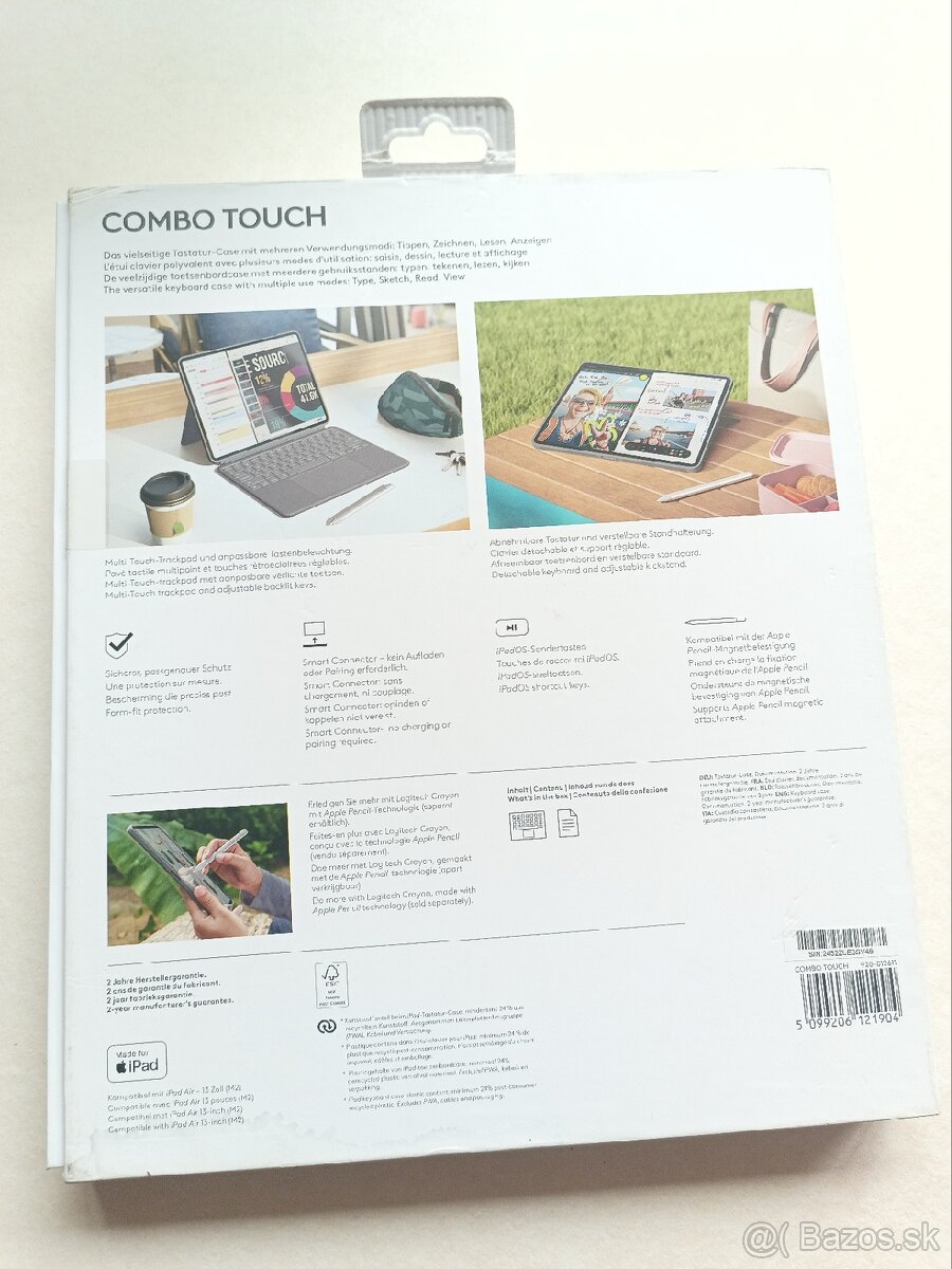 Púzdro Combo Touch iPad Air 13, M2 M3 - 2