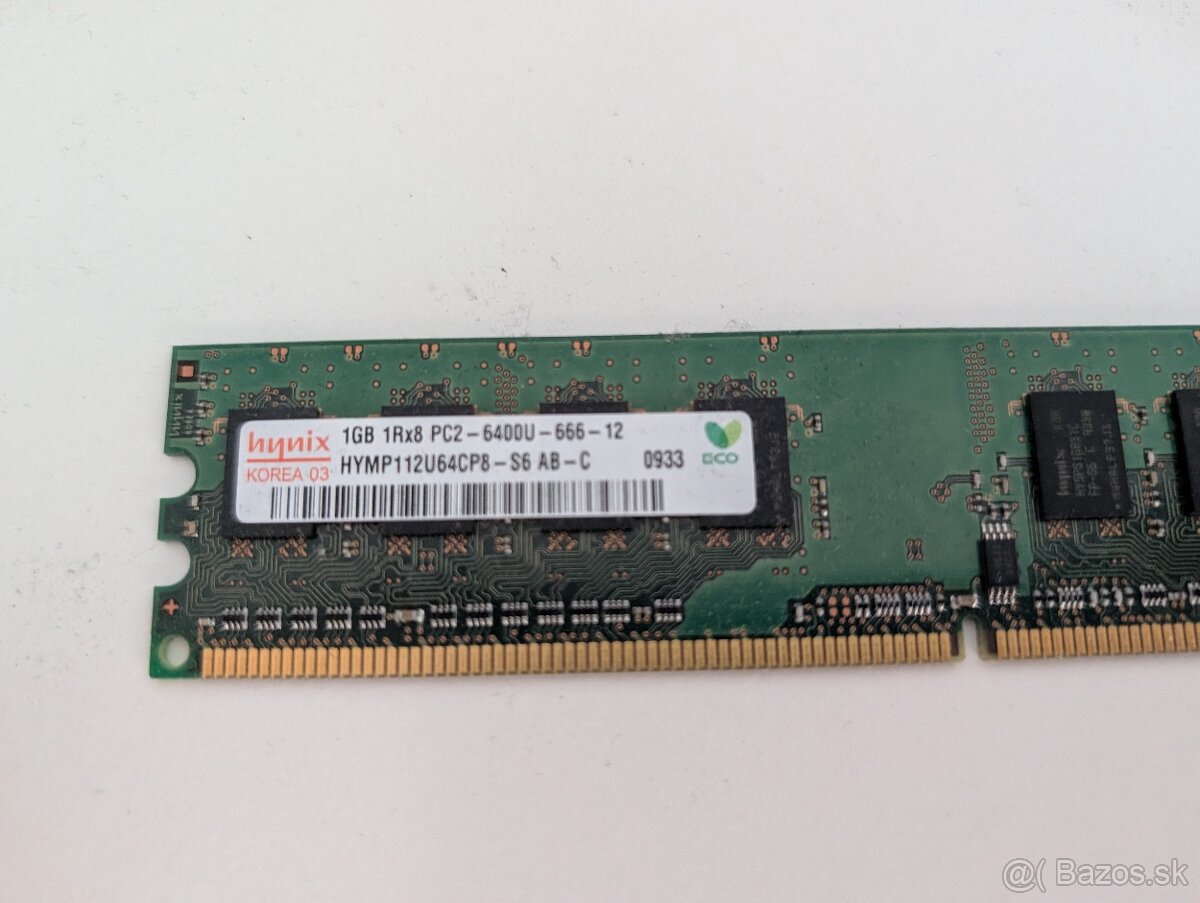 Predám RAM 1GB DDR2 – 5 kusov - 2