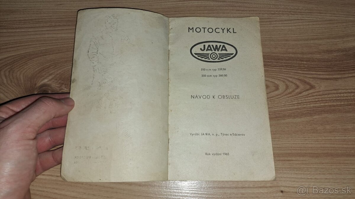 Návod na obsluhu - JAWA 250 typ 559, JAWA 350 typ 360 - 2