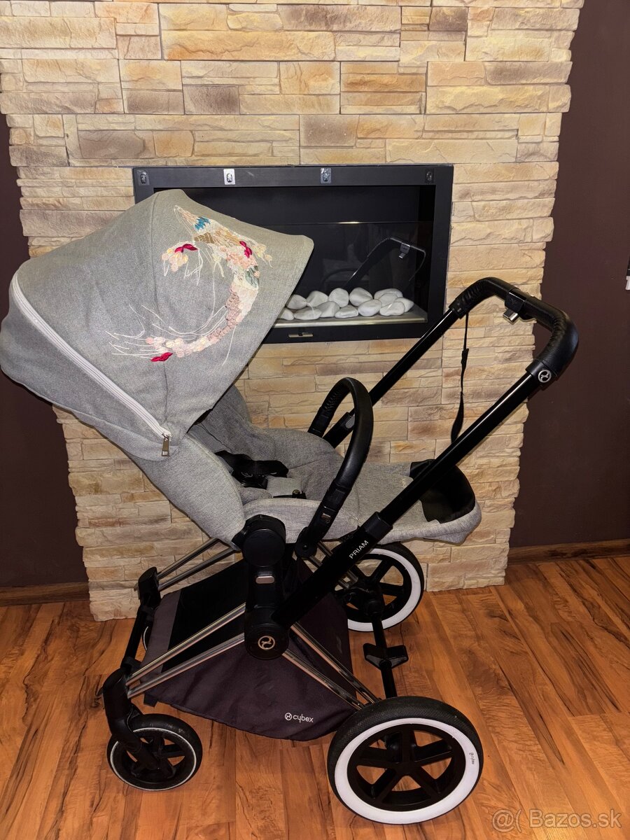 Cybex priam Koi + vajíčko cloud Z i-size so základňou - 2