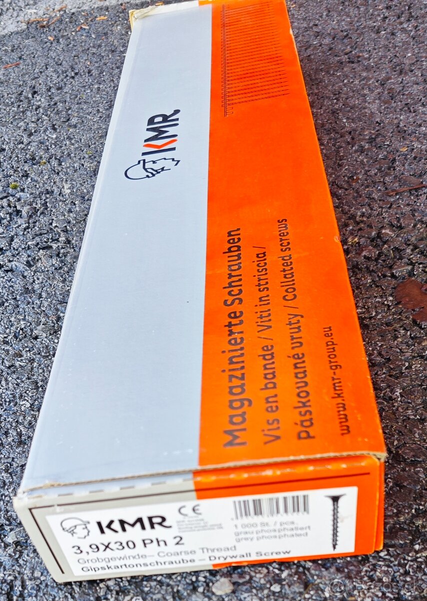 Sadrokartónové šroby v páse Bea,Kmr - 2