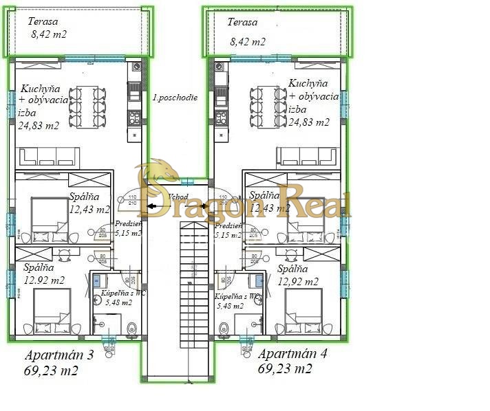 PREDAJ – Apartmány RAŽANAC – CHORVÁTSKO - 2
