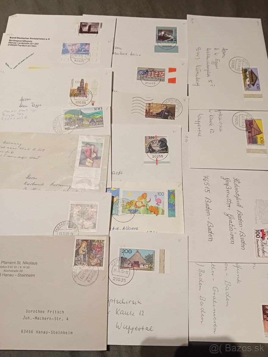 Známky, FDC 500 - 2
