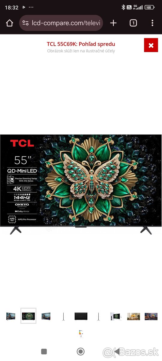 Predám Televízor TCL - 2