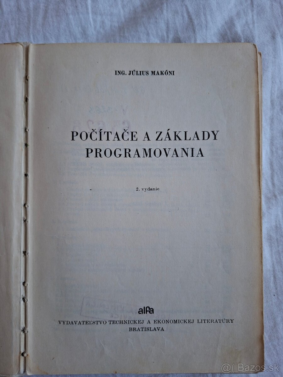 Počítače a základy programovania - Július Makoni - 2